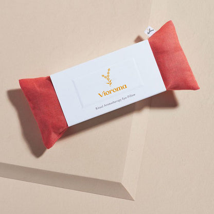 Vioroma Organic Eye Pillow - Headache, Sinus, Dry Eyes Relief & Improved Sleeping